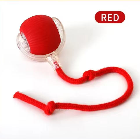 Automatic Rolling Cat Toy Ball with Tail