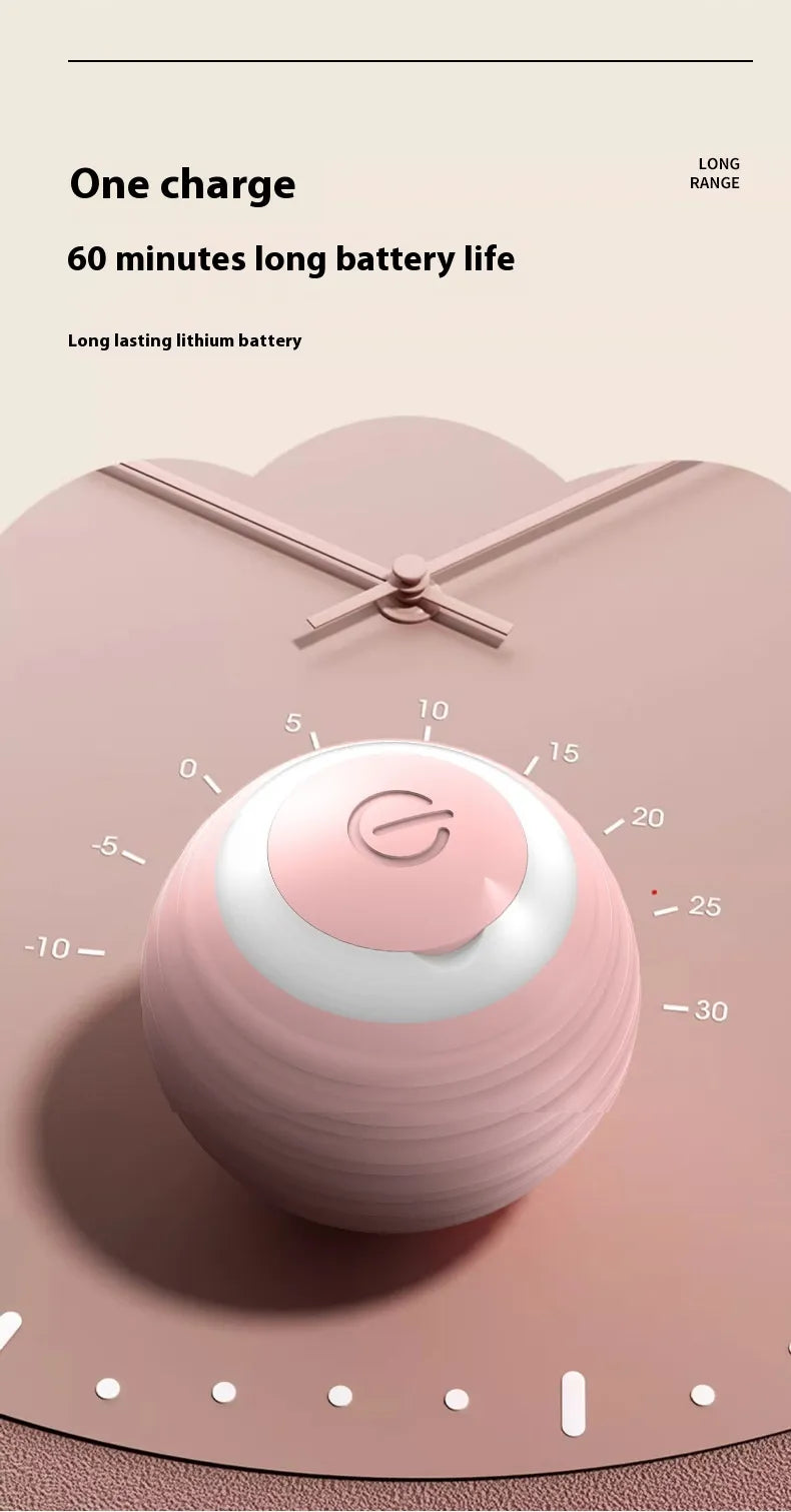 Self-Moving Interactive Toy Ball for Cats & Small Dogs