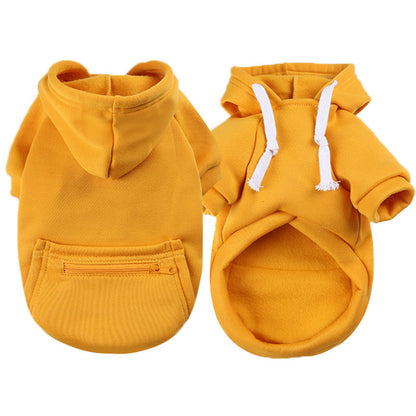 Zip-Up Pocket Sweater for Dogs & Cats