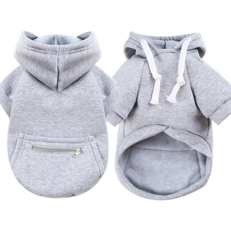Zip-Up Pocket Sweater for Dogs & Cats