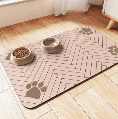 Splash-Proof Non-Slip Pet Feeding Mat