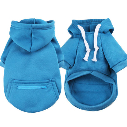 Zip-Up Pocket Sweater for Dogs & Cats