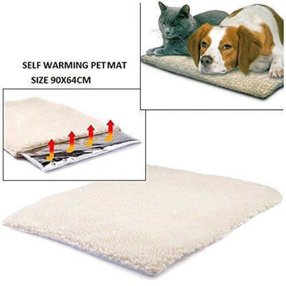Self-Warming Pet Blanket (No Electricity)