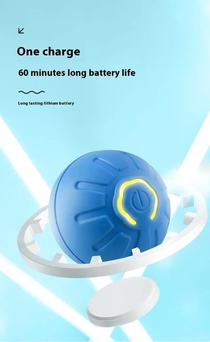 Self-Moving Interactive Toy Ball for Cats & Small Dogs