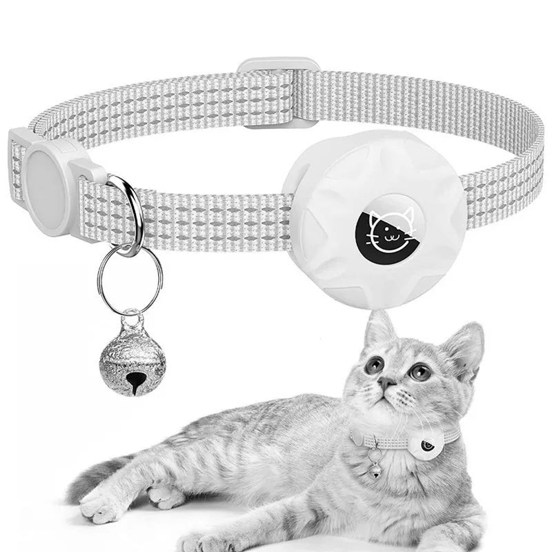 Cat Collar with Tracker Holder