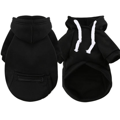 Zip-Up Pocket Sweater for Dogs & Cats
