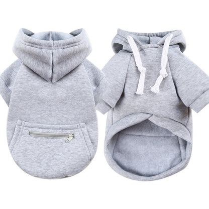Zip-Up Pocket Sweater for Dogs & Cats