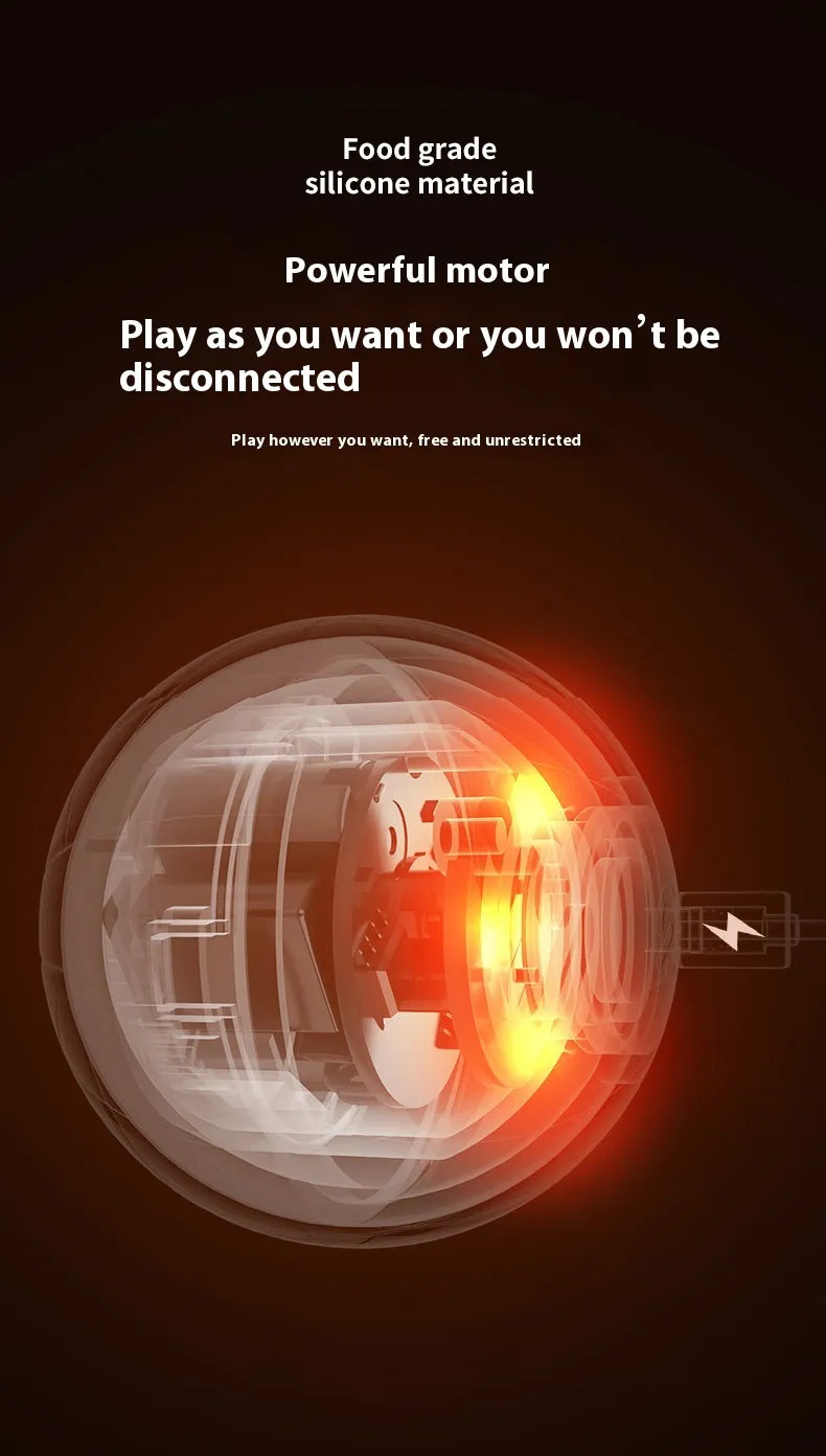 Self-moving interactive toy ball colors