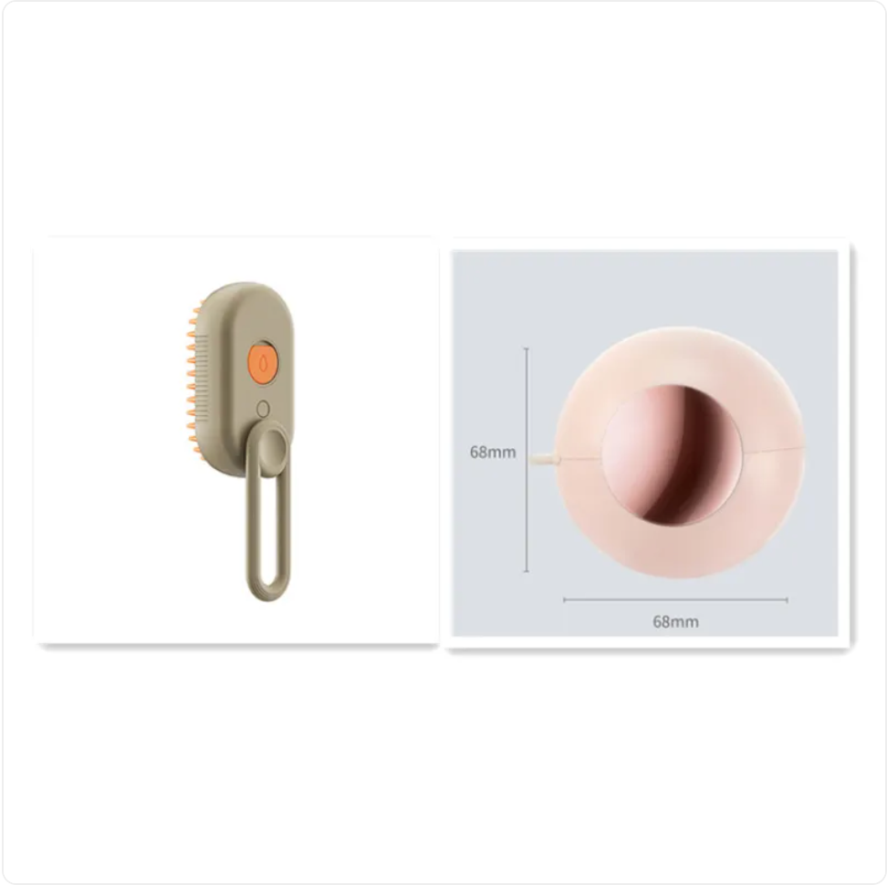 3-in-1 Mist Grooming Brush for Cats & Dogs