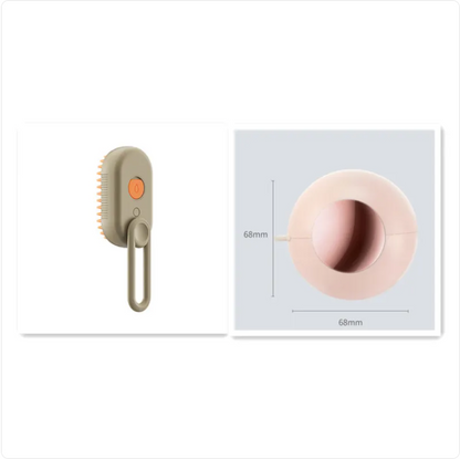 3-in-1 Mist Grooming Brush for Cats & Dogs
