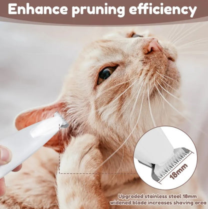Waterproof Paw Trimmer with LED Light