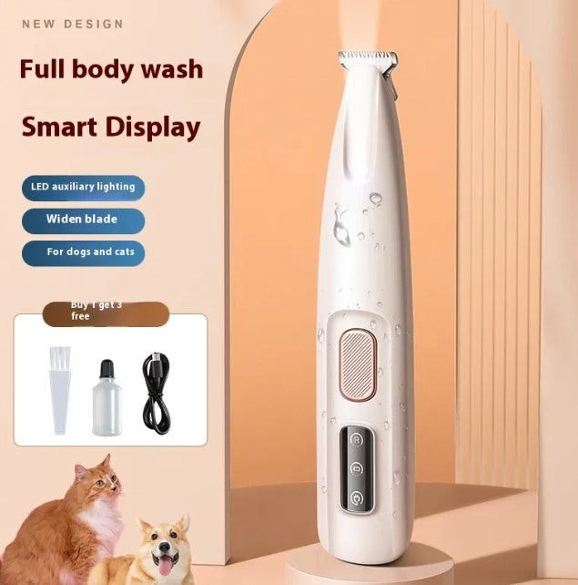Waterproof paw trimmer details